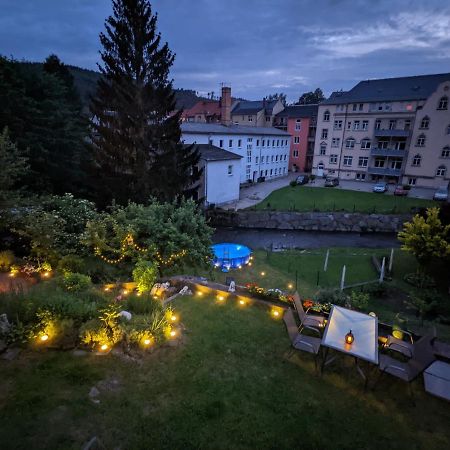 Lichtdurchflutete Helle Wohnung Mit Garten Sauna & Pool - Hw3 Sebnitz Luaran gambar
