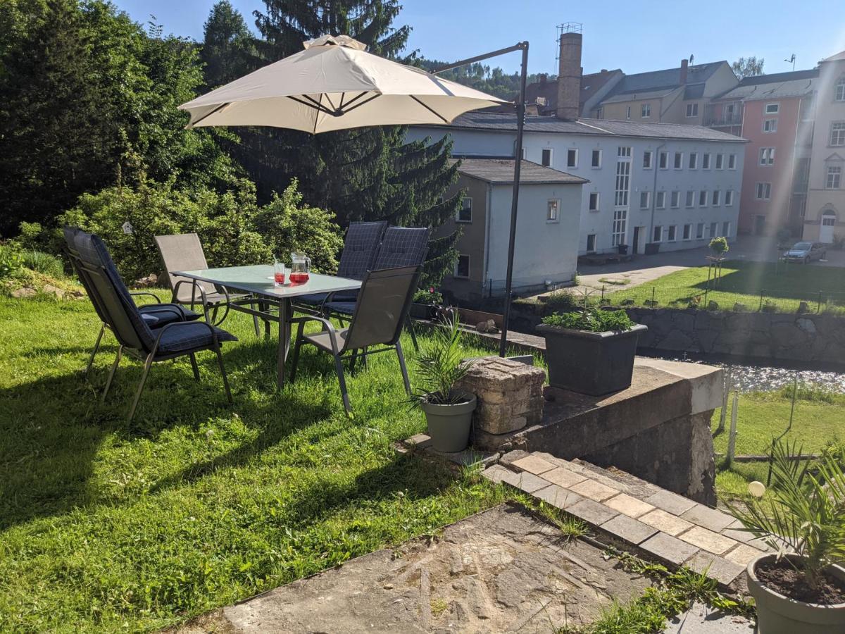 Lichtdurchflutete Helle Wohnung Mit Garten Sauna & Pool - Hw3 Sebnitz Luaran gambar