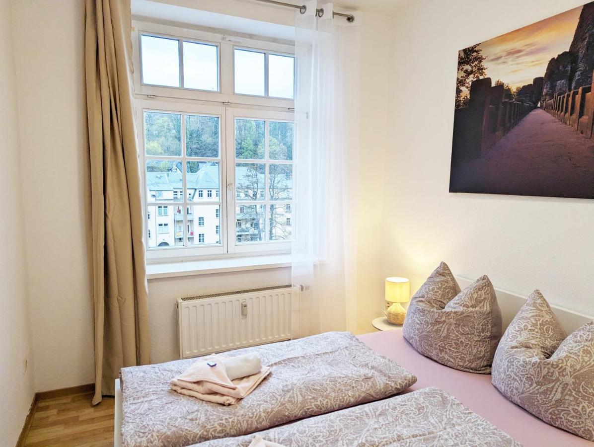 Lichtdurchflutete Helle Wohnung Mit Garten Sauna & Pool - Hw3 Sebnitz Luaran gambar