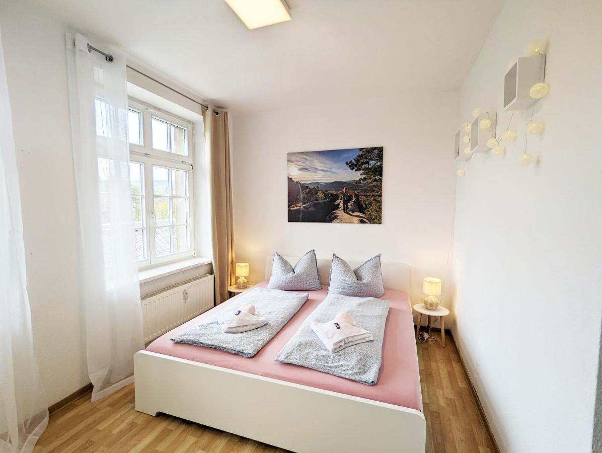 Lichtdurchflutete Helle Wohnung Mit Garten Sauna & Pool - Hw3 Sebnitz Luaran gambar