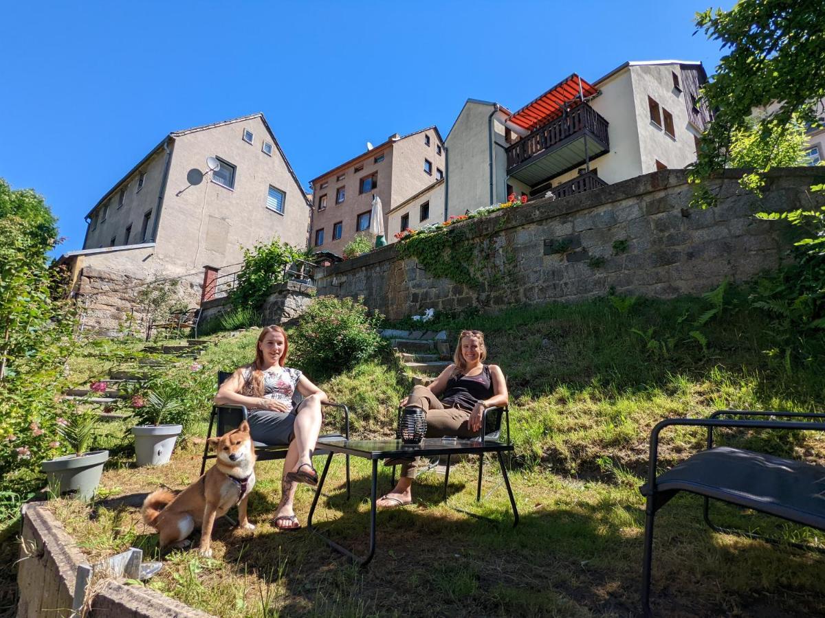 Lichtdurchflutete Helle Wohnung Mit Garten Sauna & Pool - Hw3 Sebnitz Luaran gambar