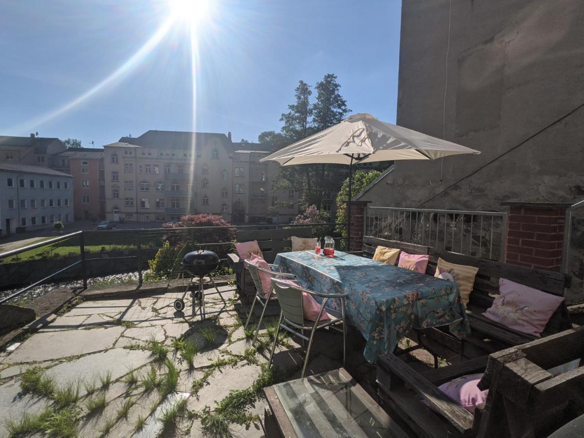 Lichtdurchflutete Helle Wohnung Mit Garten Sauna & Pool - Hw3 Sebnitz Luaran gambar